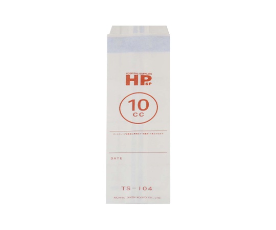 【受注停止】0-198-06 HP滅菌バッグ TS-104(1000枚) 日油技研工業 印刷