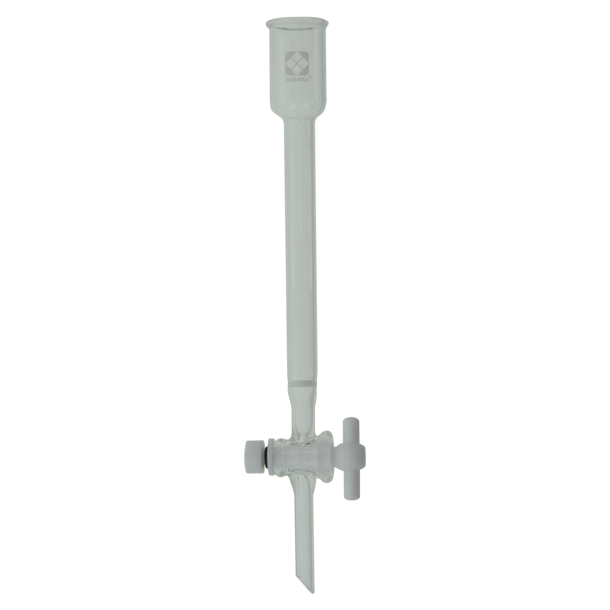 クロマトカラム PTFEコック付 JIS K0102 工場排水試験法 24×40mm