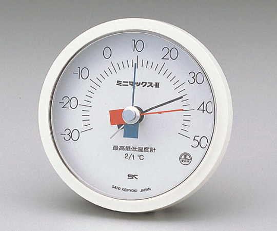 7310-00 最高最低温度計 ミニマックス2 佐藤計量器製作所(SK SATO)