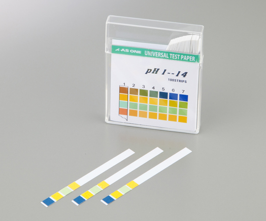 pH試験紙 スティックタイプ pH 1-14(100枚)