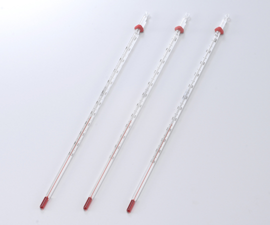 赤液棒状温度計エコノミー-20~100°C