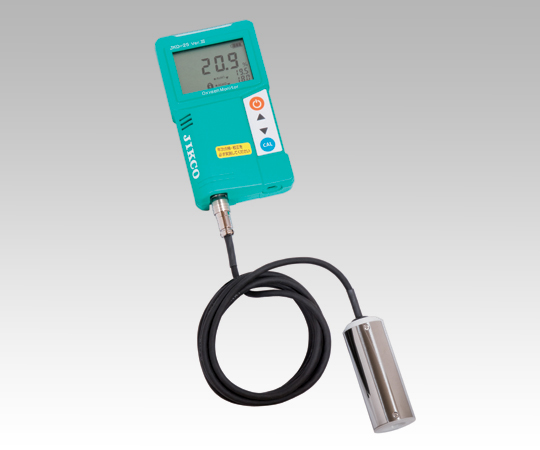 酸素モニター(速応型) センサー分離・携帯型 JKO-25L3(校正証明書付)