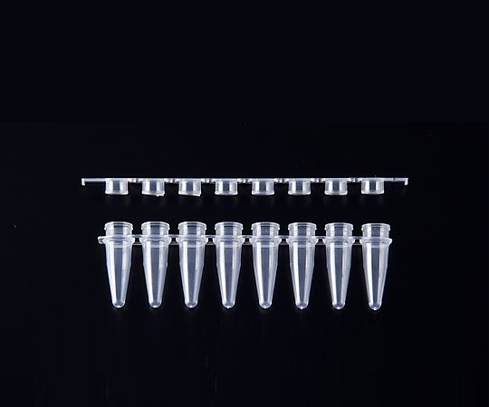 PCRチューブ 8連 フラット(40本×3袋)