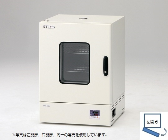 定温乾燥器 強制対流方式(左開き扉)窓付 OFW-300B(出荷前点検検査書付)