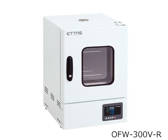 【受注停止】1-2126-24-20 ETTAS 定温乾燥器(タイマー仕様・強制対流方式) 窓付きタイプ 右扉 校正証明書付 OFW-300V-R アズワン(AS ONE)