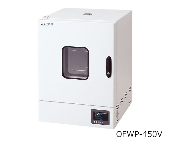 【受注停止】1-2126-32-20 定温乾燥器(プログラム仕様・強制対流方式) 窓付きタイプ 左扉 校正証明書付 OFWP-450V アズワン(AS ONE)
