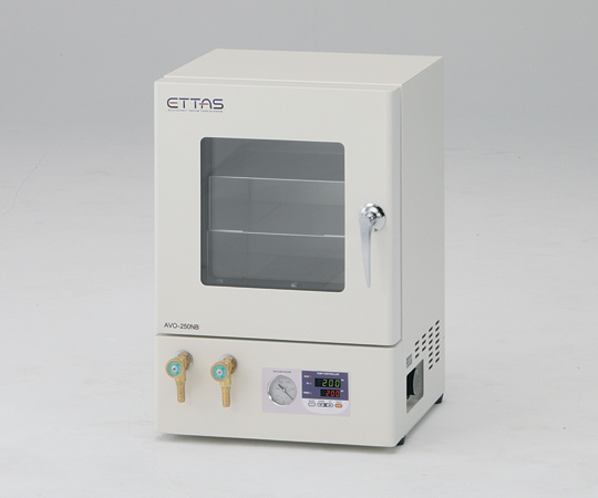 【受注停止】2-1200-02 ETTAS 真空乾燥器(耐薬品)15L AVO-250NB-CR アズワン(AS ONE)
