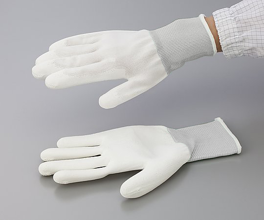 アズピュア PUコート手袋(オーバーロックタイプ) 手の平コート L(10双)