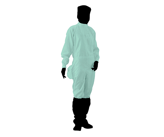 APクリーンスーツ 緑S 21211SG