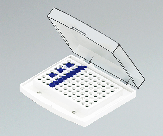 1-2811-11 PCRチューブ(0.2ml×96本)用ブロック A-100 Block アズワン(AS ONE)