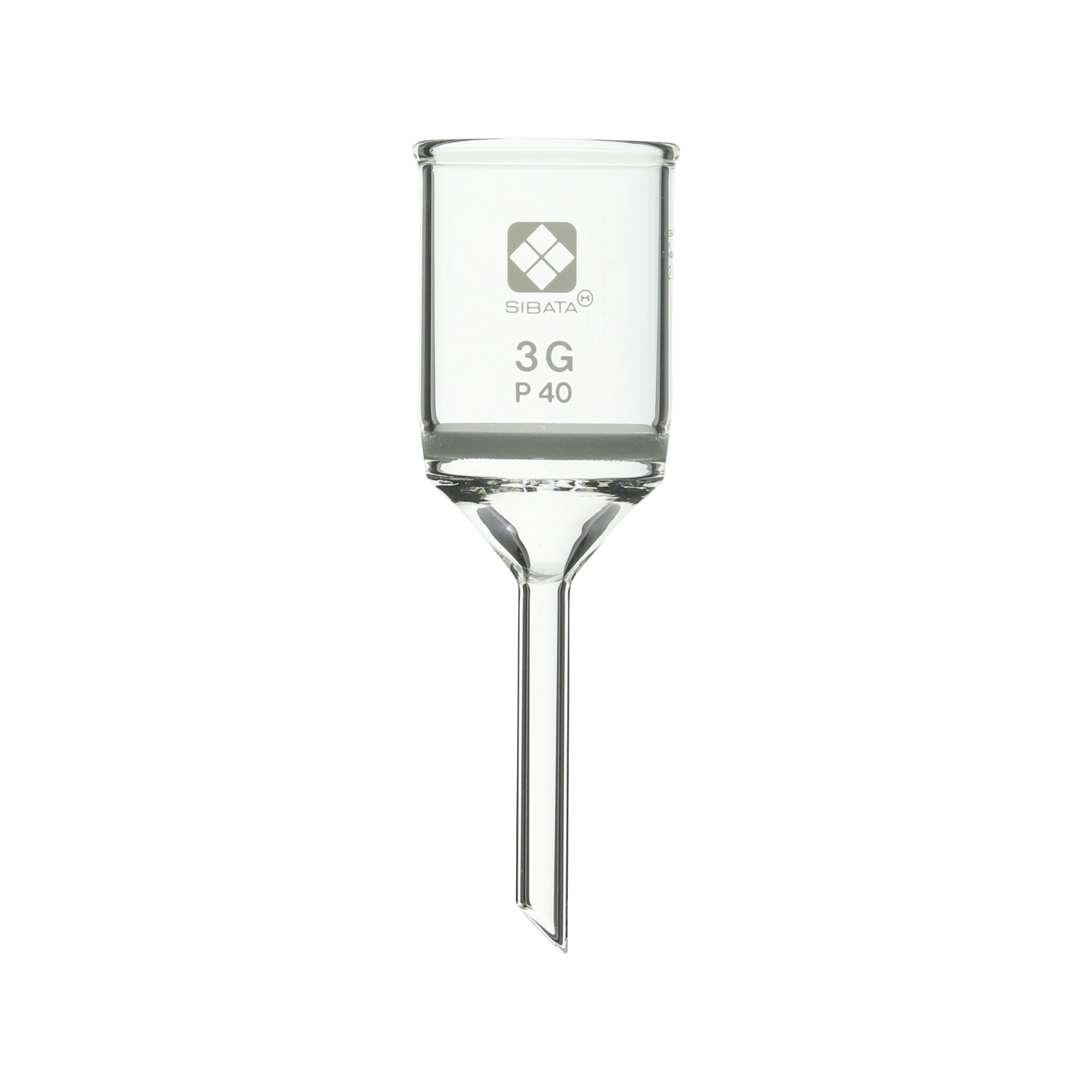 ガラスろ過器 3G 円筒ロート形 3GP40(3個)
