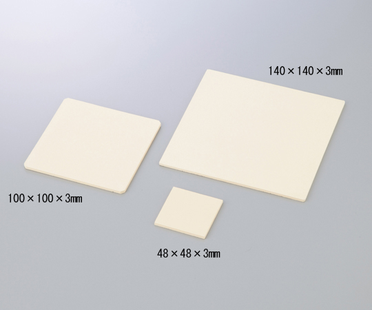 【受注停止】1-3480-02 ジルコニア板多孔質100×100×3mm(5枚) 印刷