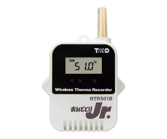 RTR501B(1-3520-11-20) ワイヤレスデータロガー 温度1ch(内蔵) おんどとりRTR500Bシリーズ 子機 校正証明書付 RTR501B ティアンドデイ 印刷