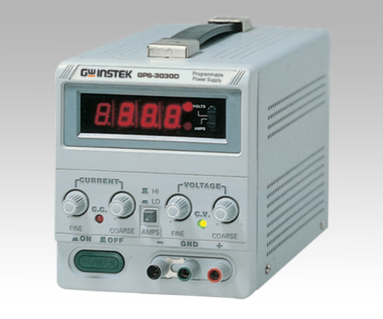 【受注停止】1-3887-13 直流安定化電源 30V-3A GPS-3030D(校正証明付) テクシオ・テクノロジー(GW INSTEK) 印刷