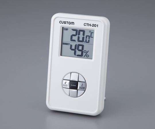 【受注停止】1-4061-11 デジタル温湿度計 CTH-201 カスタム(CUSTOM)