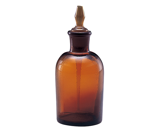 スポイト瓶(ゴム無) 褐色 60mL