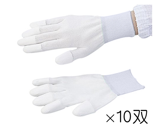 アズピュア PUコート手袋 指先コート L(10双)