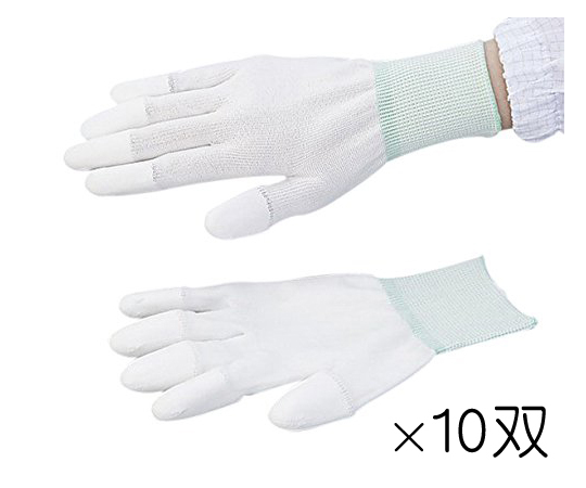 アズピュア PUコート手袋 指先コート M(10双)