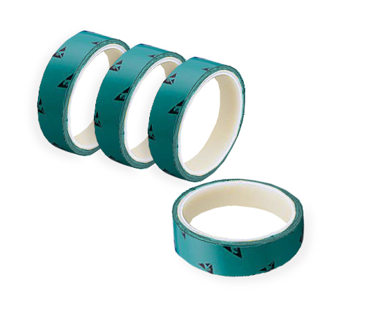 ESD PETラインテープ 25mm×33m 緑(10巻)