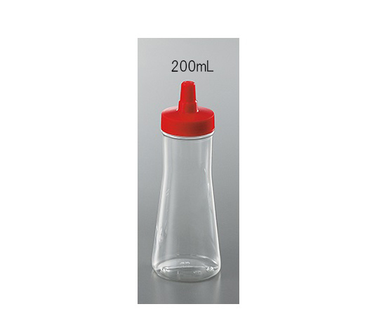 1-4928-04 PETボトル 213mL FTP-200(キャップ赤)
