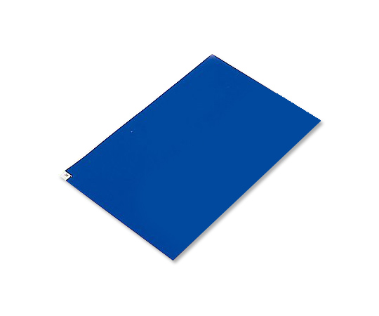 1-5116-74 アズピュア クリーンマット (中粘着タイプ) 青 380×700 3870(30層×10シート) アズワン(AS ONE)
