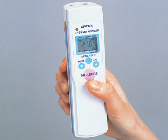 1-5621-01-20 防水型非接触温度計 校正証明書付 PT-7LD オプテックス 印刷