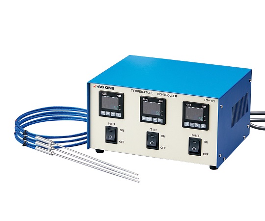 フリー電源デジタル温度調節器 TS-K3(校正証明書付)