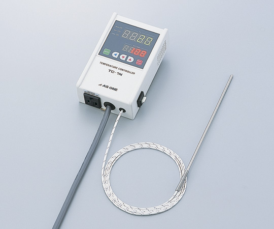 1-5826-11-20 デジタル温度調節器(タイマー機能付) -100~600°C TC-1NK(校正証明書付) アズワン(AS ONE) 印刷
