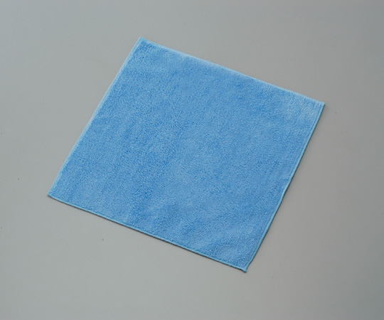 1-6238-01 マイクロファイバークロス 青(10枚) 印刷