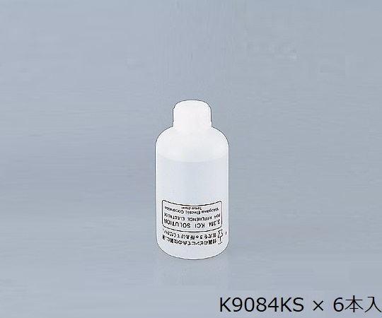 1-6319-02 pH計比較電極内部液 K9084LP(250mL×6本) 横河