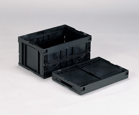 1-6406-01 オリタタミコンテナー(導電) 40B-N(BK) 三甲 印刷