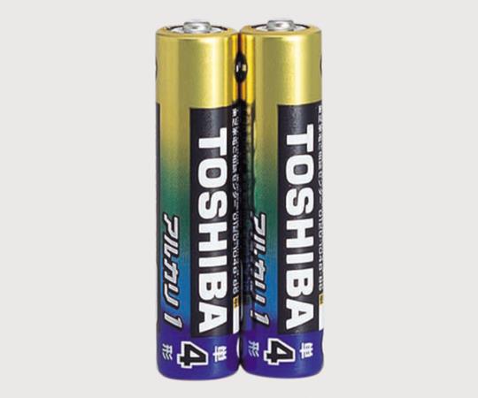【受注停止】1-6711-14 アルカリ電池 (単4) LR03AG 2KP 東芝(TOSHIBA) 印刷