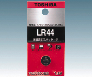 1-6714-04 ボタン電池 LR44EC 東芝(TOSHIBA) 印刷