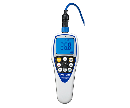 防水デジタル温度計 JCSS校正証明書付 CT-5200WP