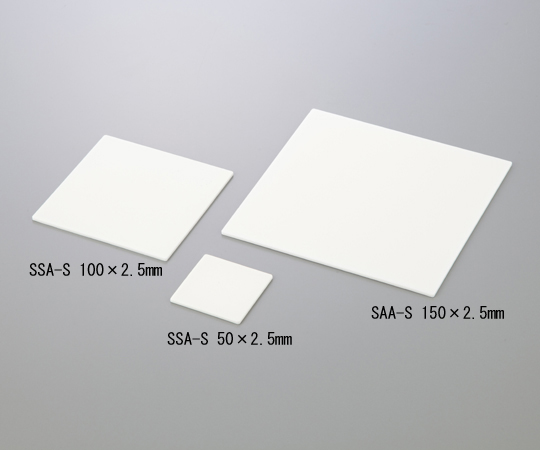 1-8321-02 焼成用セッター SSA-S 100×2.5mm ニッカトー 印刷
