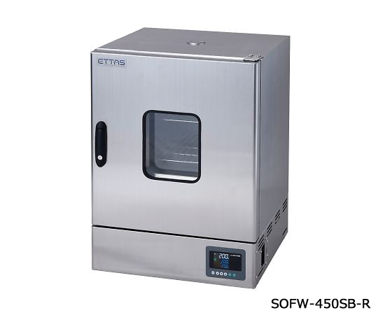 定温乾燥器(強制対流方式) ステンレスタイプ・窓付き 右扉 校正証明書付 SOFW-450SB-R