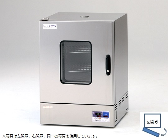 定温乾燥器 自然対流式(左開き扉)窓付 ステンレス SONW-300S(出荷前点検検査書付)