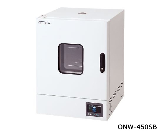 1-9004-42-22 定温乾燥器(自然対流方式) スチールタイプ・窓付き 左扉 ONW-450SB(出荷前点検検査書付) アズワン(AS ONE) 印刷