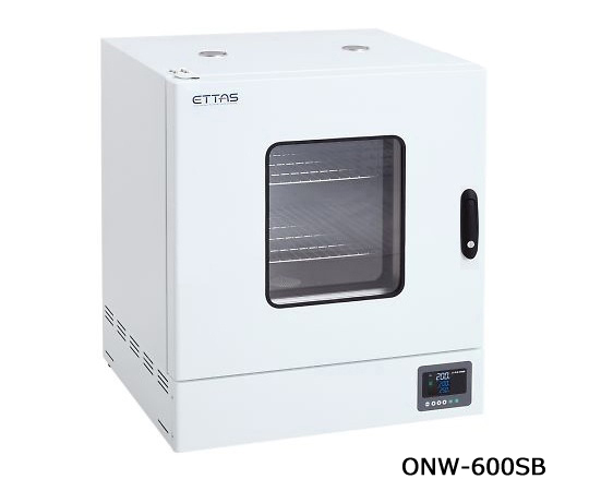 【受注停止】1-9004-43-20 定温乾燥器(自然対流方式) スチールタイプ・窓付き 左扉 校正証明書付 ONW-600SB アズワン(AS ONE)