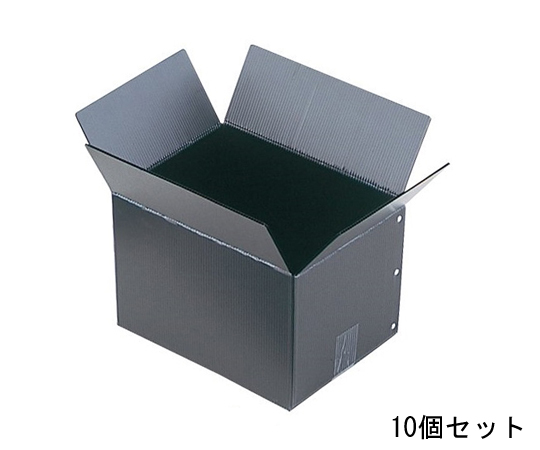 1-9124-03 導電プラダン 箱 YPH-A4(10個)
