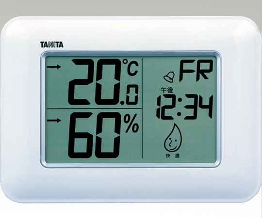 【受注停止】1-9820-01 デジタル温湿度計 TT-530W タニタ(TANITA)