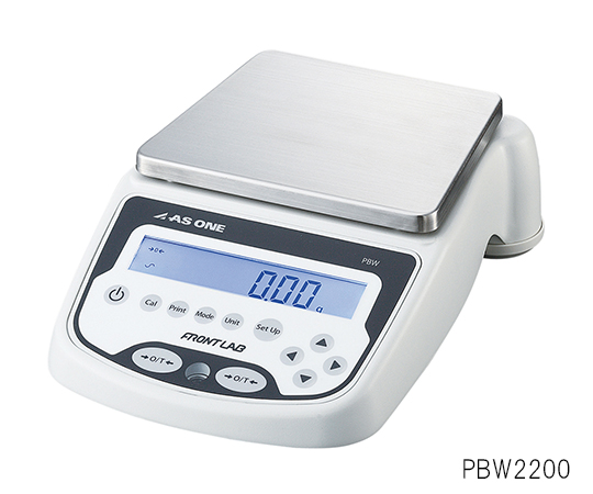 校正分銅内蔵精密電子天秤 (フロントラボ) 2200g PBW2200