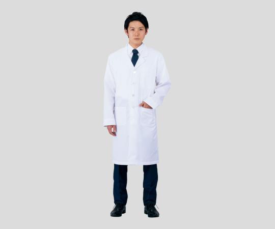 2-890-01 白衣 シングル ジャケット 男性用 S アズワン(AS ONE)