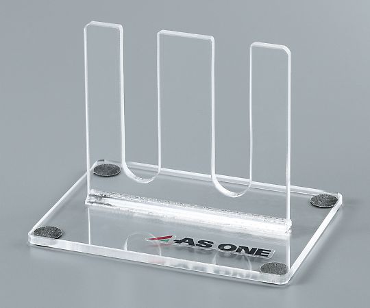 ガス流量計(PC製・バルブ付き)用スタンド KZ-7002-ST