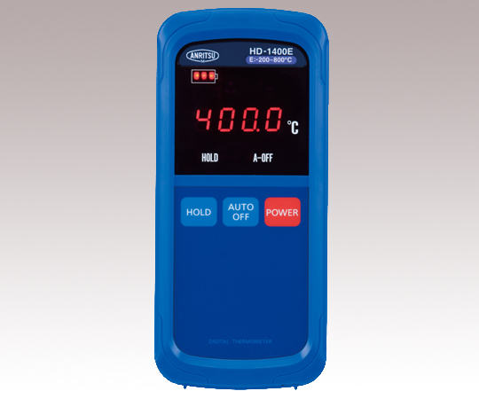2-1082-16 ハンディタイプ温度計 HD-1400K 安立計器 印刷