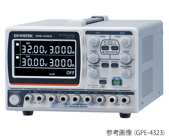 2-1435-13 多出力直流電源 GPE-4323 テクシオ・テクノロジー(GW INSTEK) 印刷