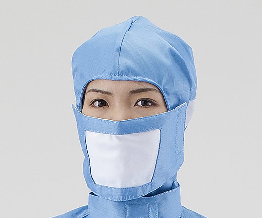 2-2128-01 アズピュアCRフード 青 SH3B(1枚) アズワン(AS ONE)