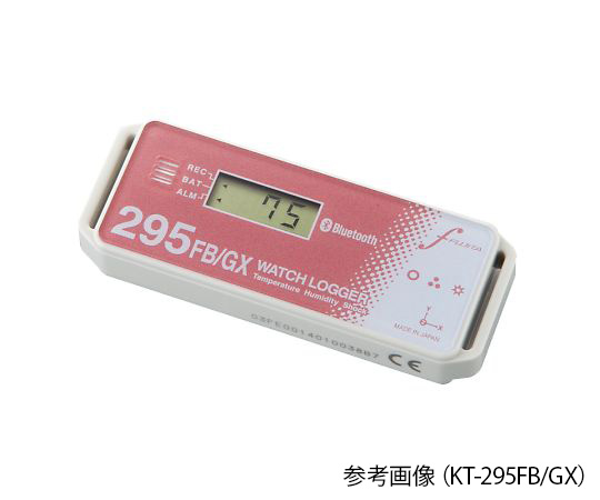 2-2912-13 衝撃データロガー 衝撃・温度用 KT-195FB/GX 藤田電機製作所 印刷