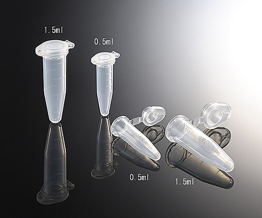 2-3971-02 低吸着チューブ 1.5mL(100本)