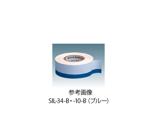 2-4427-04 インジケーターテープ SIL-34-B-レッド